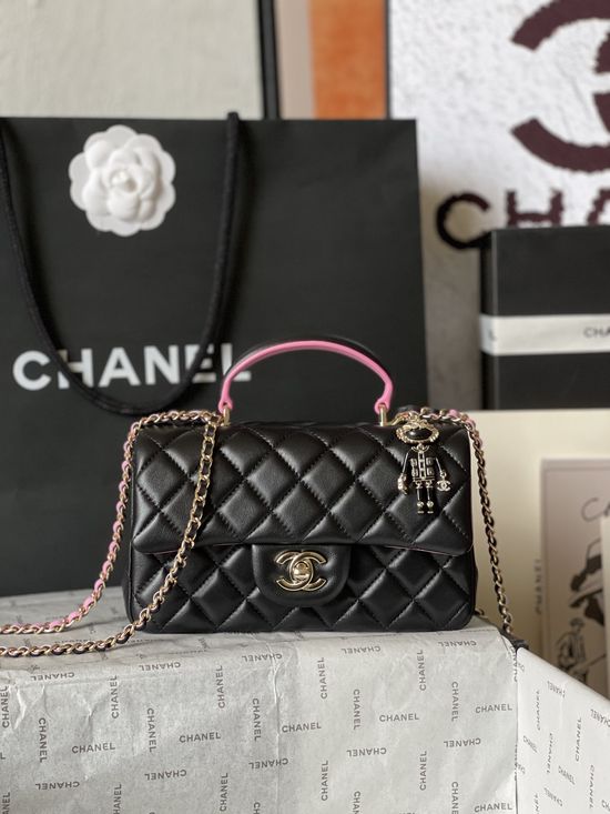 Chanel CF Handbag Series Lambskin Handbag AS2431