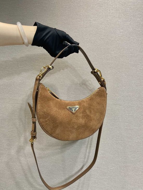 Prada Moon Suede Handbag 1BC194