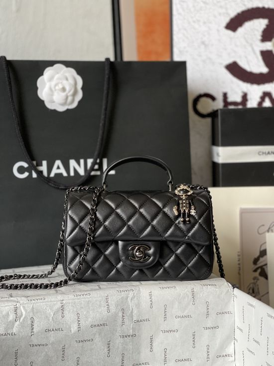 Chanel CF Handbag Series Lambskin Handbag AS2431