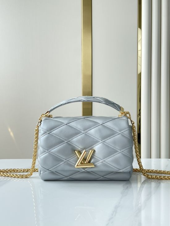Louis Vuitton TWIST Leather Chain Crossbody Bag M25107