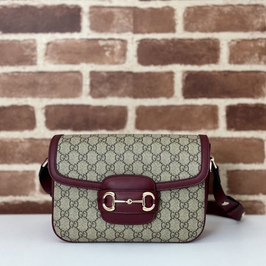 Gucci PVC Leather Shoulder Bag 815178