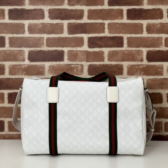 Gucci Ophidia White Leather Tote 799871