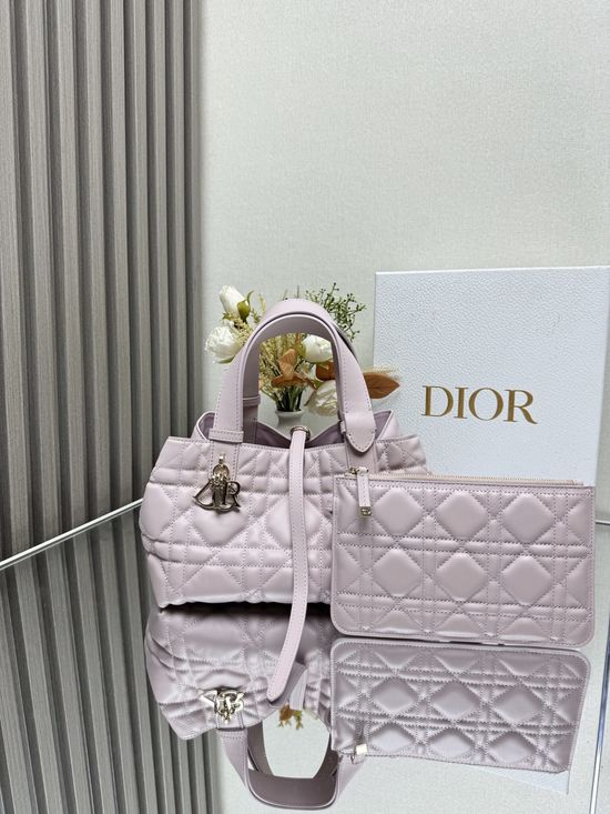 Christian Dior Christian DiorTOUJOURS Pink Small Handbag 2822