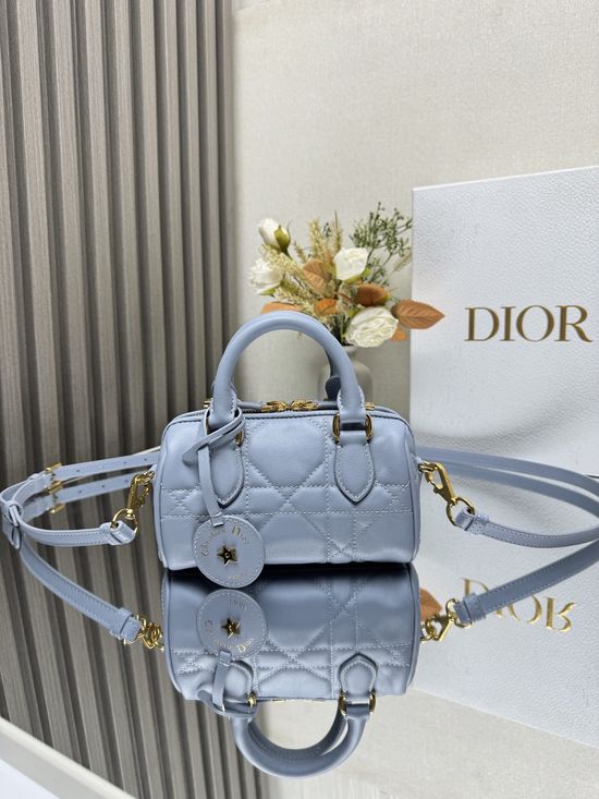 Christian Dior DioGroove Blue Mini Handbag 4000