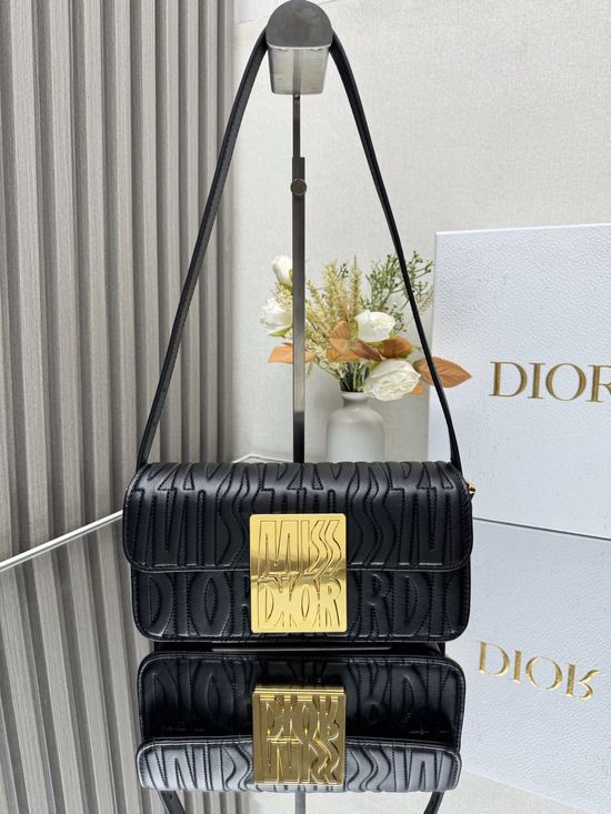 Christian Dior Miss Christian Dior Flap Handbag 1147