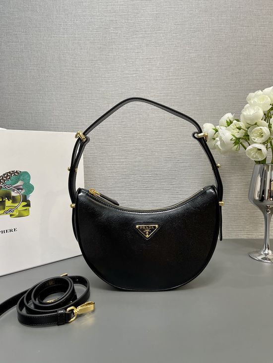 Prada Moon Curved Crossbody Handbag 11522