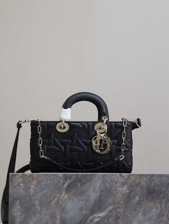 Christian Dior Lady D-Joy Medium Satchel Bag 0613