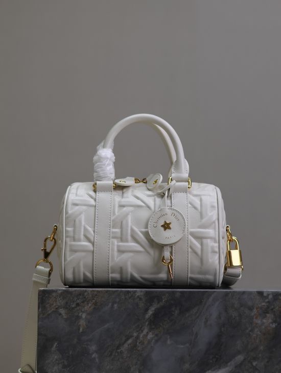 Christian Dior Groove Quilted Leather Handbag 1365