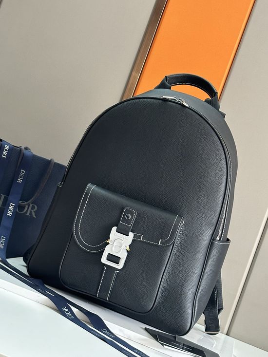 Christian Dior Saddle Zip Backpack Spacious Design 213