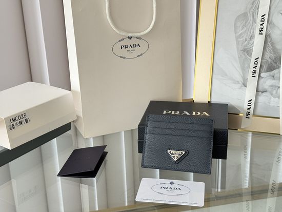 Prada Saffiano Leather Card Holder 1MC025