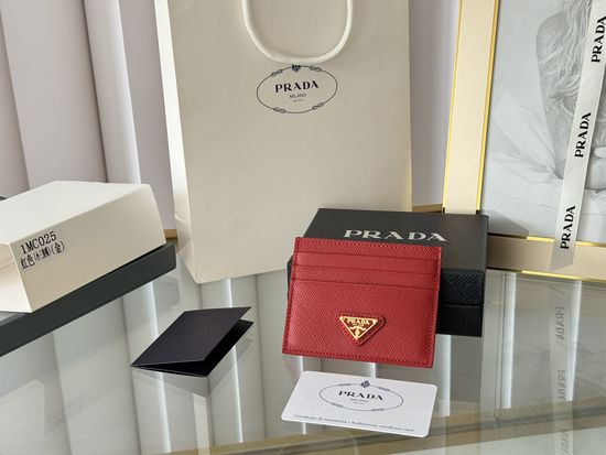 Prada Saffiano Leather Card Holder 1MC025