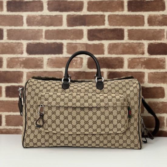 Gucci Classic Apricot Coffee Tote Bag 802095