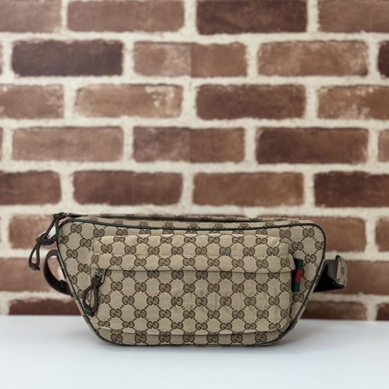 Gucci Apricot Coffee Large Handbag 802096
