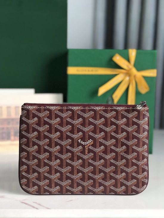 Goyard Durable Coated Canvas Small Handbag 020166