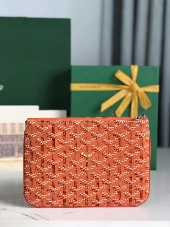 Goyard Classic Waterproof Fabric Small Handbag 020166