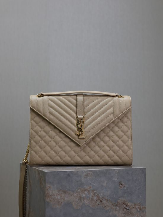 Yves Saint Laurent Envelope Bag Classic Leather 487198