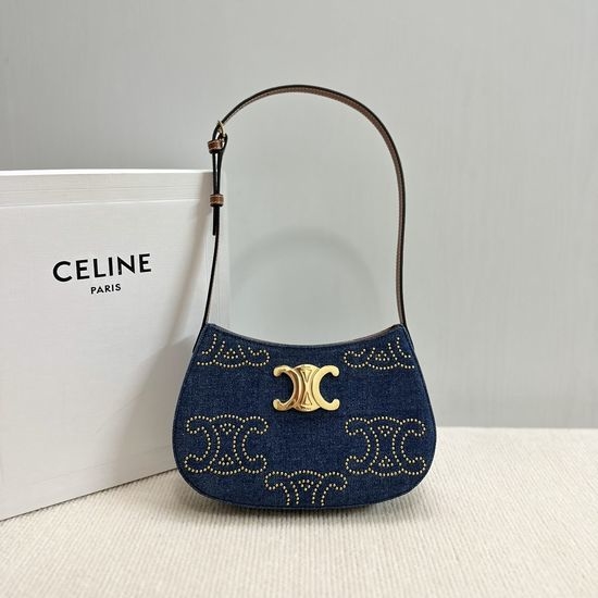 Celine TILLY Shoulder Bag with Triomphe Detail 115702