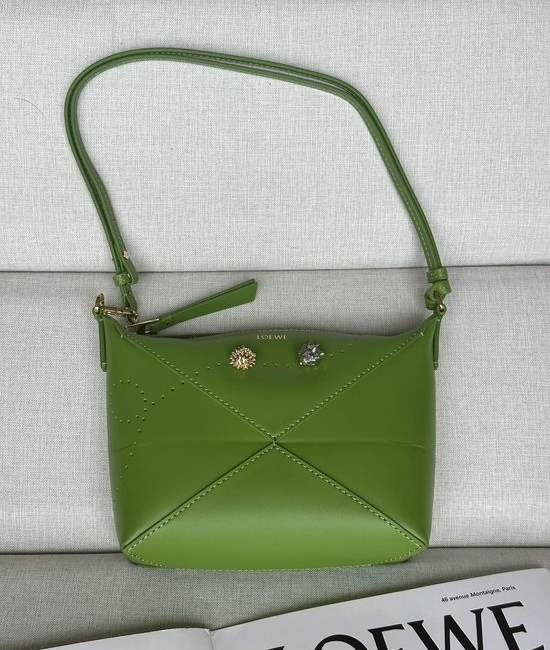 Loewe Puzzle Fold Pouch Geometric Panel Design 9711