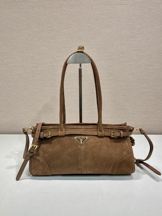 Prada LusSolf Matte Leather Satchel 1BA426