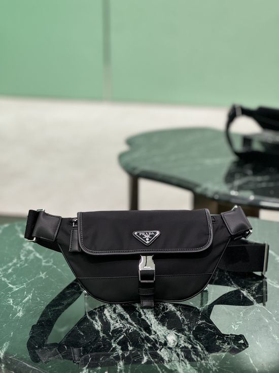 Prada Nylon Crossbody Shoulder Bag 2VH176