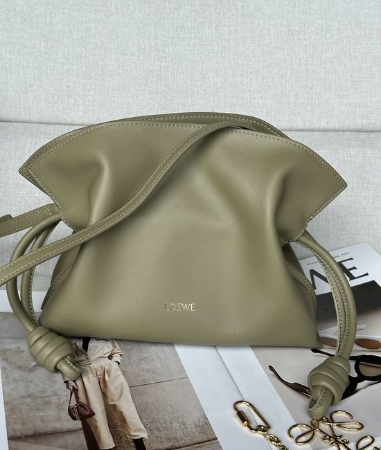 Loewe Flamenco Mini Nappa Leather Clutch 11050S