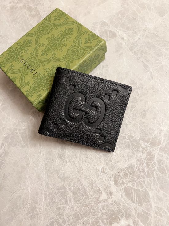 Gucci GG Ophidia Embossed Short Wallet 739475
