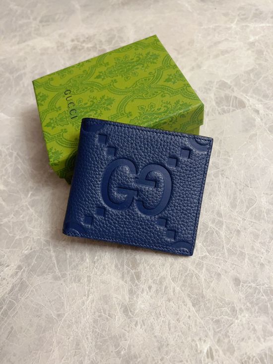 Gucci GG Ophidia Embossed Short Wallet 739475