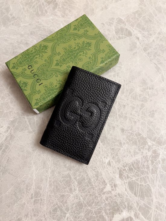Gucci Card Holder Embossed G 739478