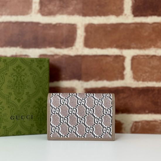 Gucci Taupe Leather Mini Pouch 795060