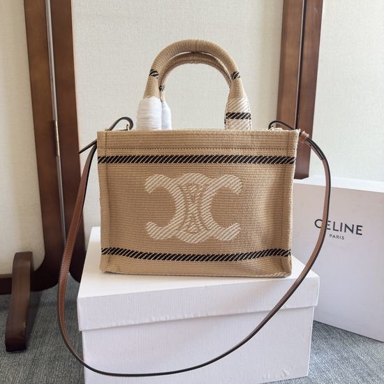 Celine CABAS THAIS Small Jacquard Tote Bag 199162