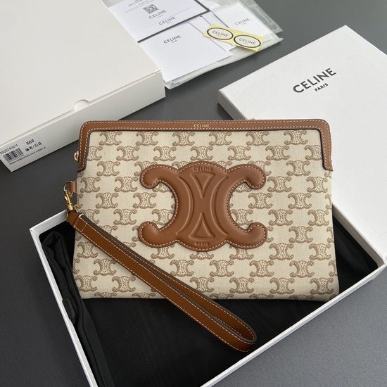 Celine Triomphe Printed Clutch 10J502FES.04LU
