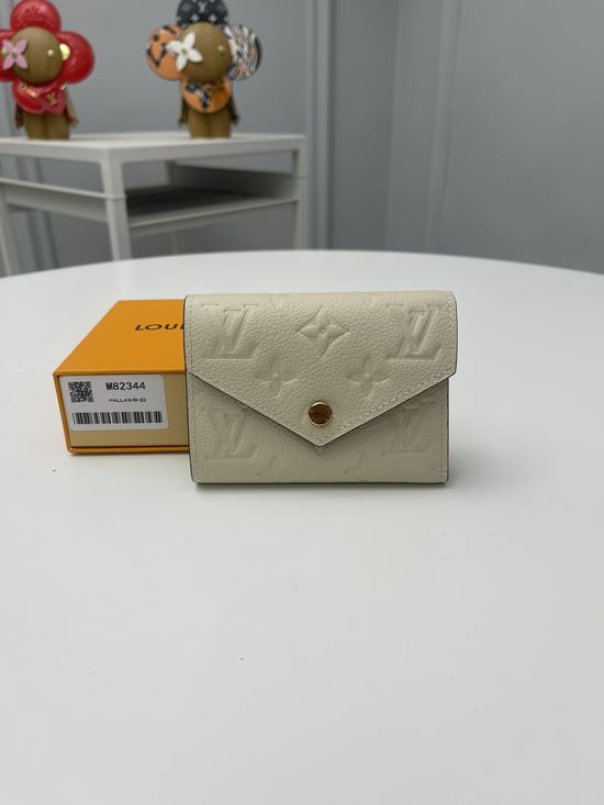 Louis Vuitton Victorine Series Monogram Empreinte Leather Wallet M82334