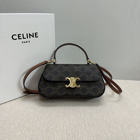 Celine TEEN LOLA Printed Logo Handbag 119532