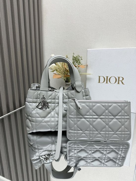 Christian Dior Christian Dior Toujours Small Cloud Grey Handbag 2822