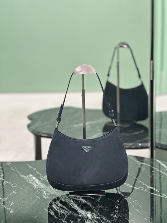 Prada Cleo Suede Vintage Shoulder Bag 1BC499