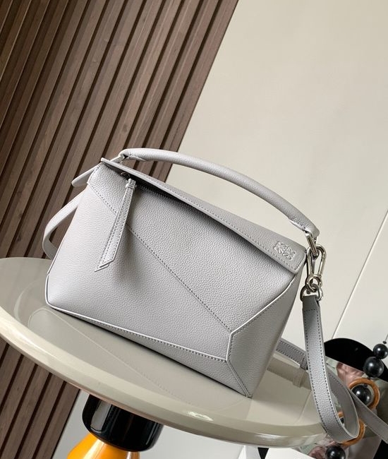 Loewe Puzzle Geometric Small Leather Bag 8010