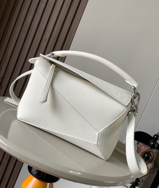 Loewe Puzzle Geometric Small Leather Bag 8010