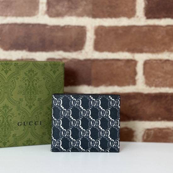 Gucci Card Holder Grey PVC 802019