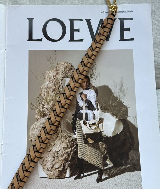 Loewe Woven Leather Waist Belt 0718