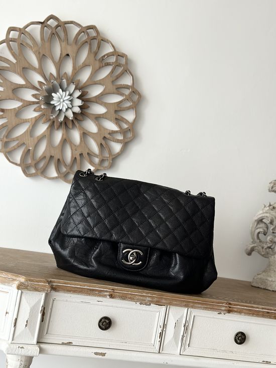 Chanel Vintage Cloud Caviar Leather Tote 14004