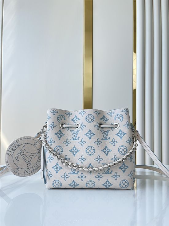 Louis Vuitton BELLA Leather Bucket Bag M11736
