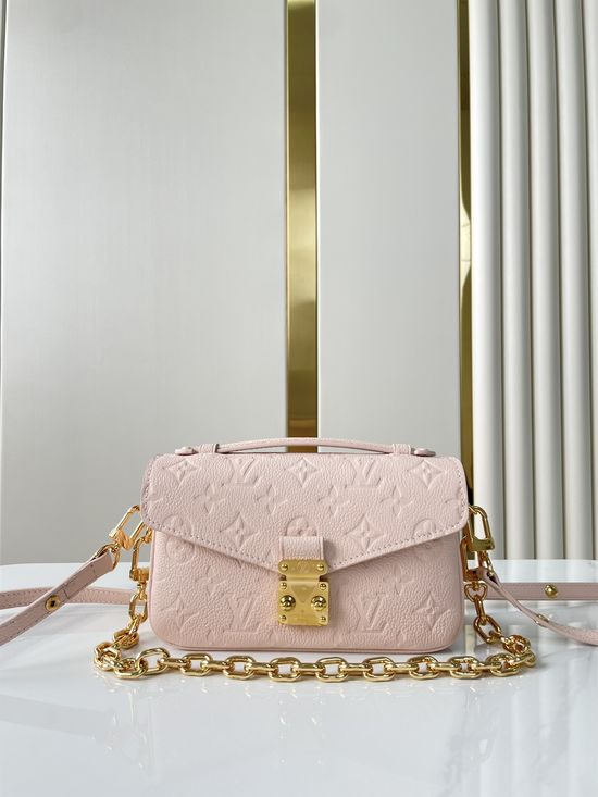 Louis Vuitton Pochette Metis Leather Crossbody Bag M47045