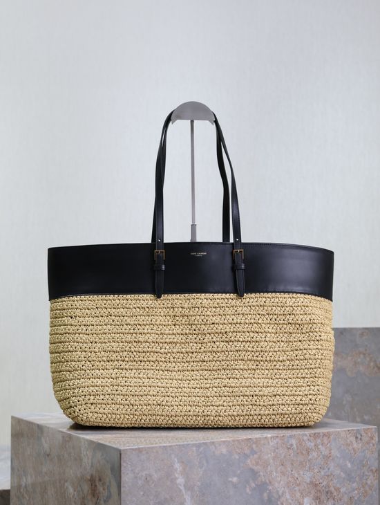 Yves Saint Laurent Shopping Tote Bag Large Capacity Lightweight 394195