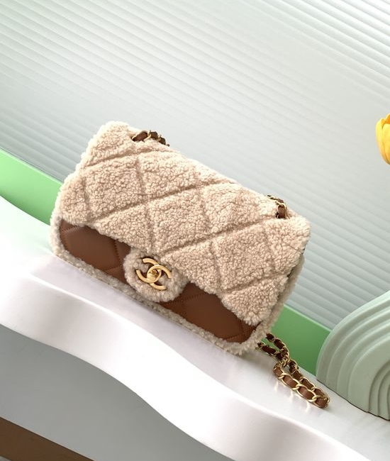 Chanel Teddy Lambskin CF Classic Bag AS5149