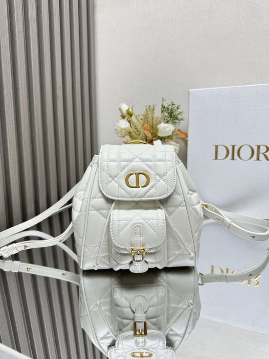 Christian Dior Caro Quilted Backpack 6302