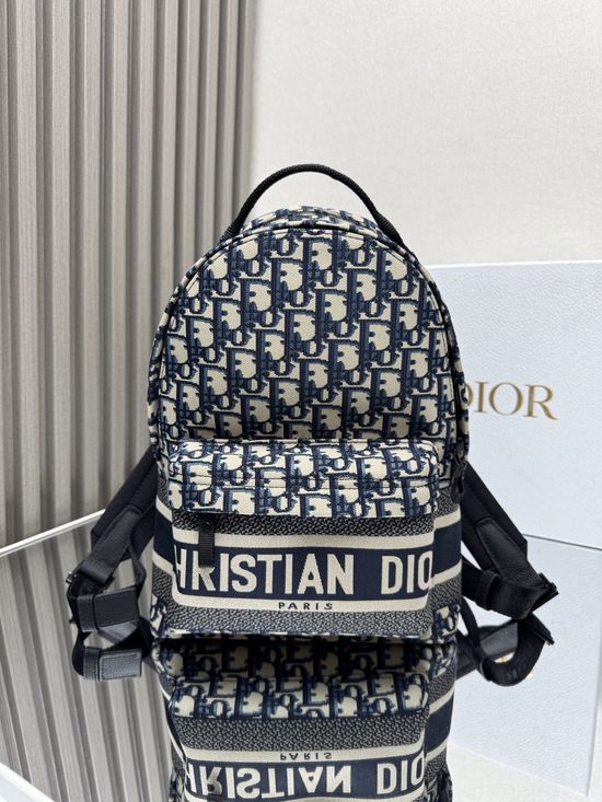 Christian Dior Christian DiorTravel Oblique Printed Backpack 9628