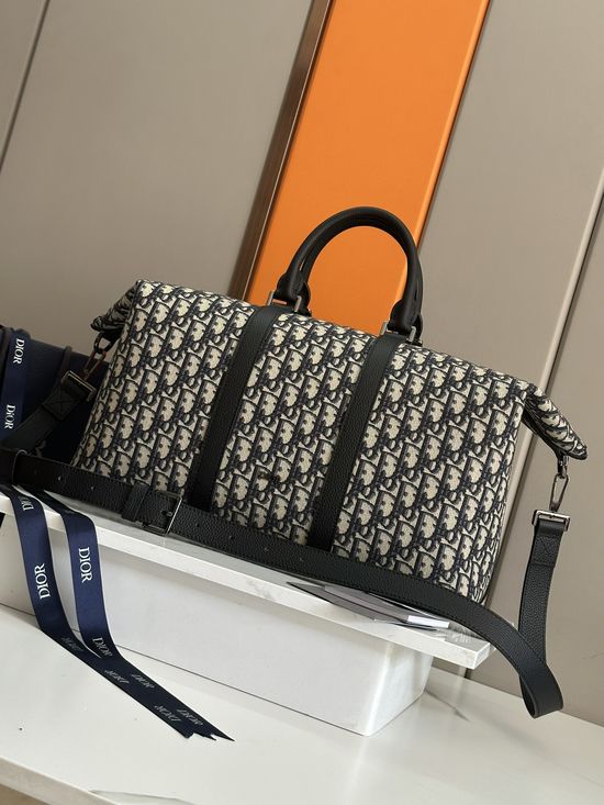 Christian Dior Weekender Oblique Printed Handbag 93385