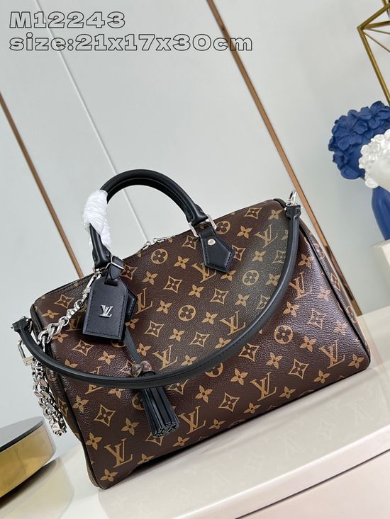 Louis Vuitton Speedy Soft 30 Monogram Handbag M12243