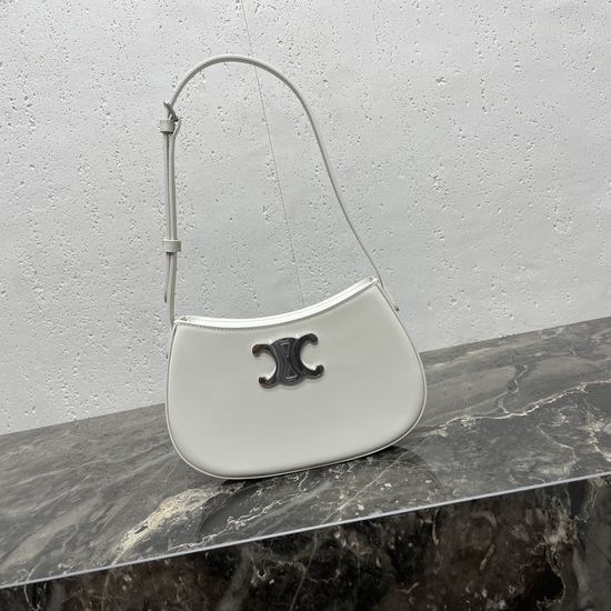 Celine ATLLY Structured Handbag with Zipper Closure 115703