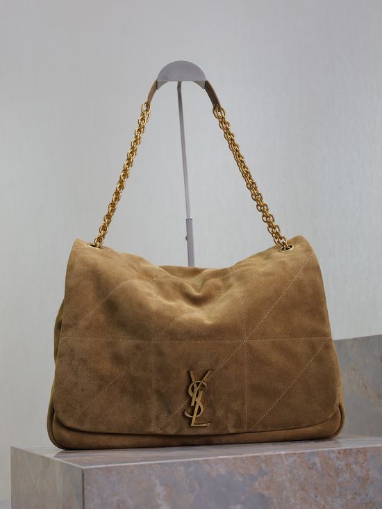 Yves Saint Laurent JAMIE Suede Large Bag 742431